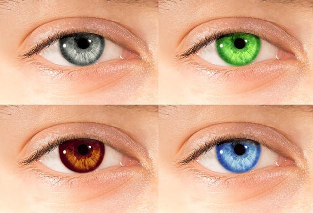 olhos de cores diferentes